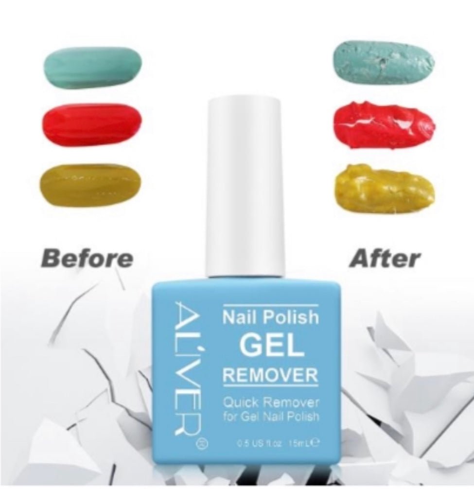 Aliver Nail Polish Remover 15ml - HAIR POINT SHOP SRL